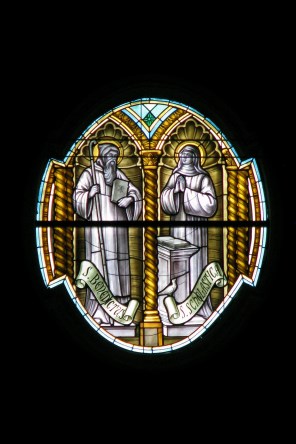 누르시아의 성 베네딕토와 성녀 스콜라스티카2_photo by Edith OSB_in the Church of Santa Scolastica in Norcia_Italy.jpg